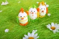 Little Easter chicks Royalty Free Stock Photo