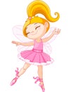 Little fairy ballerina
