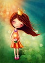 Little fairy girl