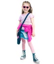 Little fashion girl Royalty Free Stock Photo