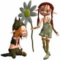 Little Female and Male Troll