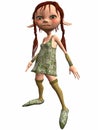 Little Female Troll Royalty Free Stock Photo