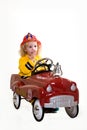 Little fireman Royalty Free Stock Photo