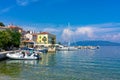 Little fishermans village of Valun in Cres island Royalty Free Stock Photo