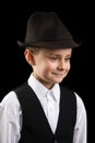 Little gangster Royalty Free Stock Photo