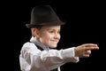 Little gangster Royalty Free Stock Photo