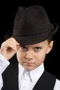 Little gangster Royalty Free Stock Photo