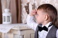 Little gentelman Royalty Free Stock Photo