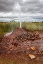 Little geyser in a Spanish town called Pozuelo de AragÃÂ³n