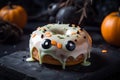Little ghost donuts with Halloween