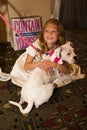 Little Girl Adopts Rescued Humane Society Pet Dog