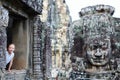 Angkor Wat temple Royalty Free Stock Photo