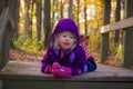 Little Girl in Autumn