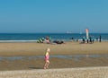 Little girl on beach