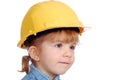 Little girl builder
