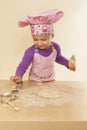 Little girl chef. Royalty Free Stock Photo