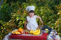 Little girl chef