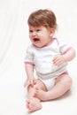 Little girl cry Royalty Free Stock Photo
