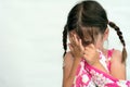 Little girl cry Royalty Free Stock Photo