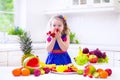 Little girl eating water melon Royalty Free Stock Photo