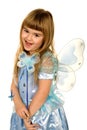 Little girl in a fairy costume
