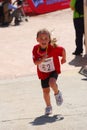 Little girl Ironkids athlete