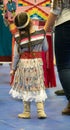 Little Girl with Jingle Dress at a Pow Wow