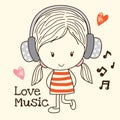 Little Girl Love Music