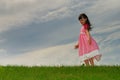 Little Girl In Meadow