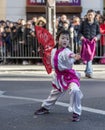 Little Girl Performing Martial Arts - Chinese New Year Parade, P