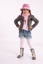 Little girl preschooler model