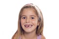 Little girl smile Royalty Free Stock Photo