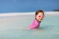 Little girl on vacation Royalty Free Stock Photo