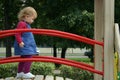 Little girl walking Royalty Free Stock Photo