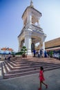 Little girl at Wat Kanlayanamit