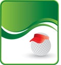 Little Golf Ball with visor