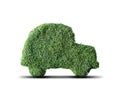 Little green eco car Royalty Free Stock Photo