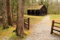 Little Greenbrier Schoolhouse in the Great Smokey Mountains Royalty Free Stock Photo