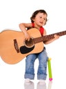 Little guitarist.