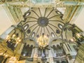 Little Hagia Sophia Mosque, also known as the Kucuk Aya Sofya, in Istanbul, Turkey. Formerly Byzantine Church of Saints Sergius Royalty Free Stock Photo