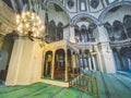 Little Hagia Sophia Mosque, also known as the Kucuk Aya Sofya, in Istanbul, Turkey. Formerly Byzantine Church of Saints Sergius Royalty Free Stock Photo