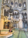 Little Hagia Sophia Mosque, also known as the Kucuk Aya Sofya, in Istanbul, Turkey October 26, 2019. Formerly Byzantine Church of Royalty Free Stock Photo