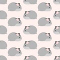 Little hamster pattern