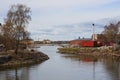 Little harbour on Suomenlinna Sveaborg island
