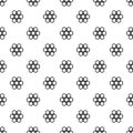 Little honeycomb pattern vector