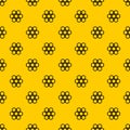 Little honeycomb pattern vector