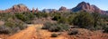 Little Horse Scenic Hiking Trail in the Red Rocks of the Sedona Arizona Desert Royalty Free Stock Photo