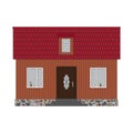 Little house brick Royalty Free Stock Photo