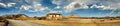 Little House on the Prairie panoramic image Royalty Free Stock Photo