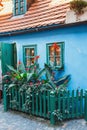 Little houses on Golden street in Prague, Czech Republic Royalty Free Stock Photo